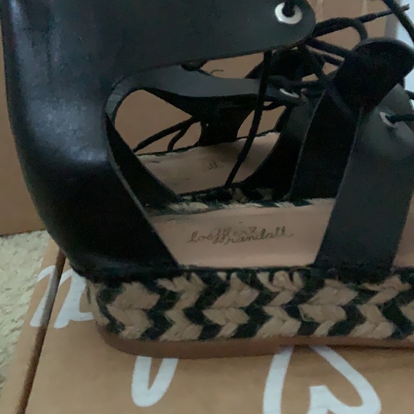 Loeffler Randall Iggy Black Flatform Sandal Size 9 - Picture 4 of 5